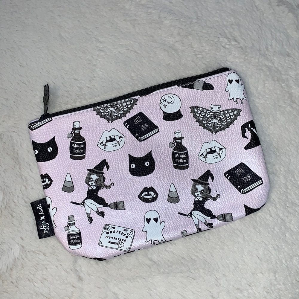 Ipsy X Valfie Witch Spooky Halloween Magic cosmetic bag